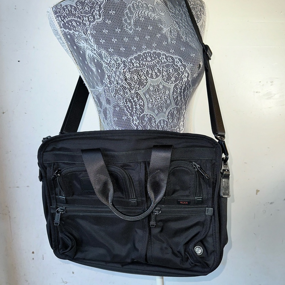 TUMI Expandable Briefcase Travel Bag